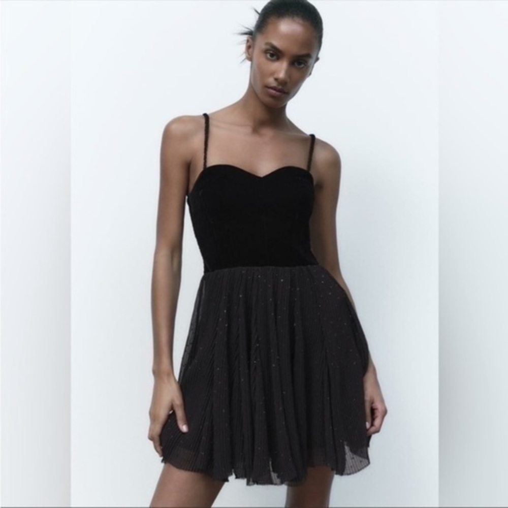 Zara Black Mini Dress